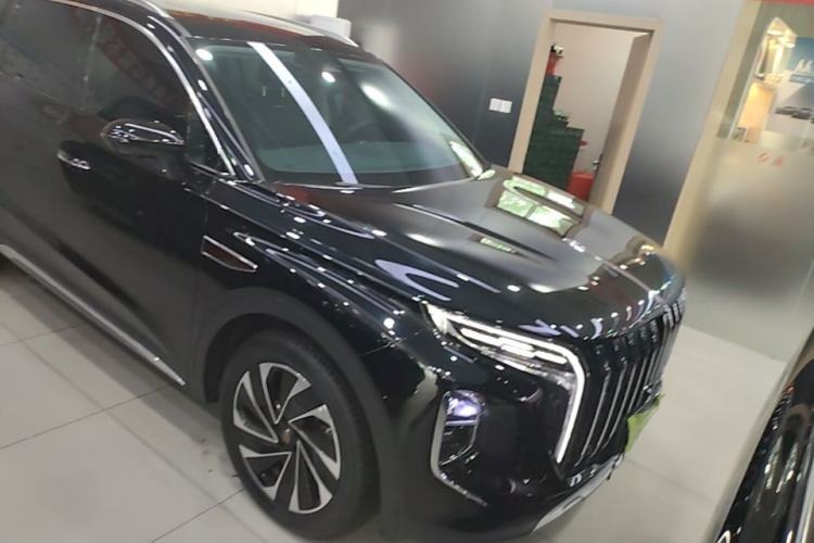 Used Hongqi HS7 PHEV 2024 2.0T PHEV Four-Wheel Drive Flagship Edition 7 Seats Exterior 1