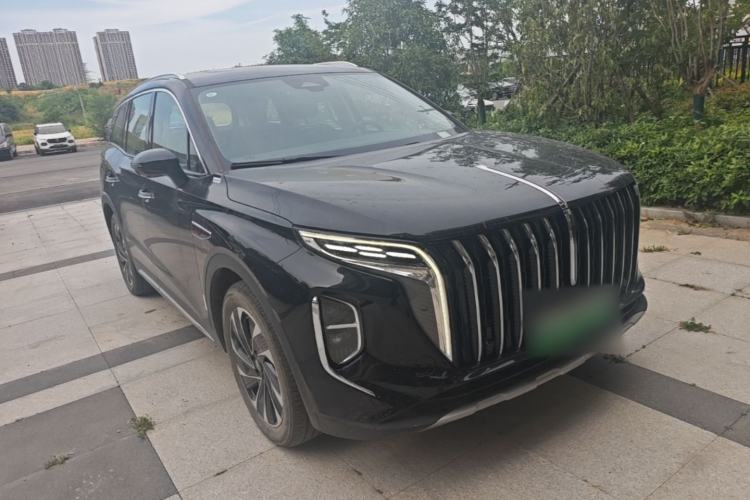 Used Hongqi HS7 PHEV 2024 2.0T PHEV Four-Wheel Drive Flagship Edition 7 Seats Exterior 1