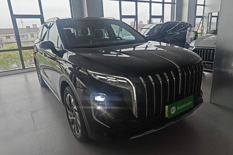 Used Hongqi HS7 PHEV 2024 2.0T PHEV Four-Wheel Drive Flagship Edition 6 Seats Exterior 1