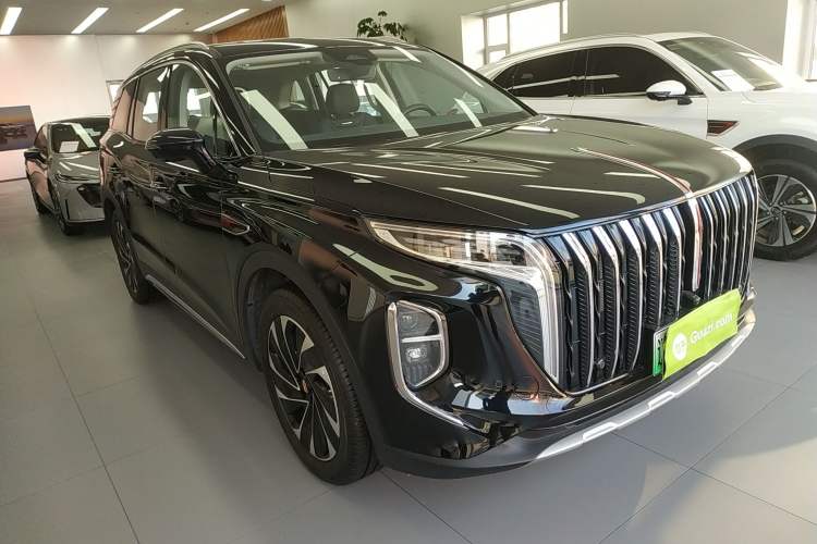 Used Hongqi HS7 PHEV 2024 2.0T PHEV Four-Wheel Drive Flagship Edition 6 Seats Exterior 1