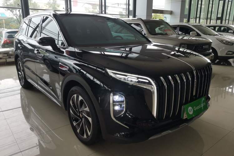 Used Hongqi HS7 PHEV 2024 2.0T PHEV Four-Wheel Drive Flagship Edition 7 Seats Exterior 2