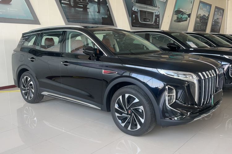 Used Hongqi HS7 PHEV 2024 2.0T PHEV Four-Wheel Drive Flagship Edition 7 Seats Exterior 2