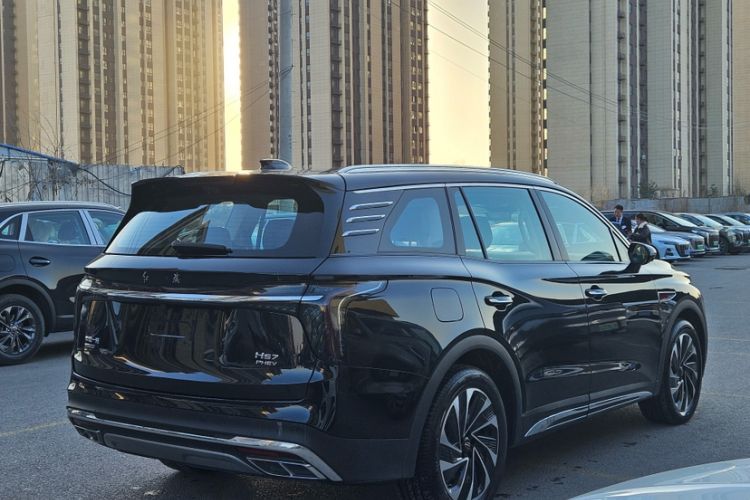 Used Hongqi HS7 PHEV 2024 2.0T PHEV Four-Wheel Drive Flagship Edition 7 Seats Exterior 3