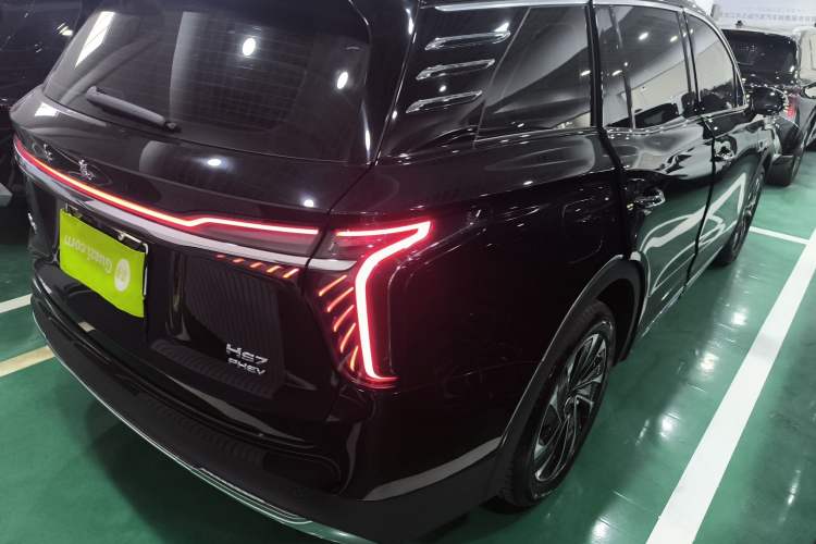 Used Hongqi HS7 PHEV 2024 2.0T PHEV Two-Wheel Drive Flagship Edition 6 Seats Exterior 3