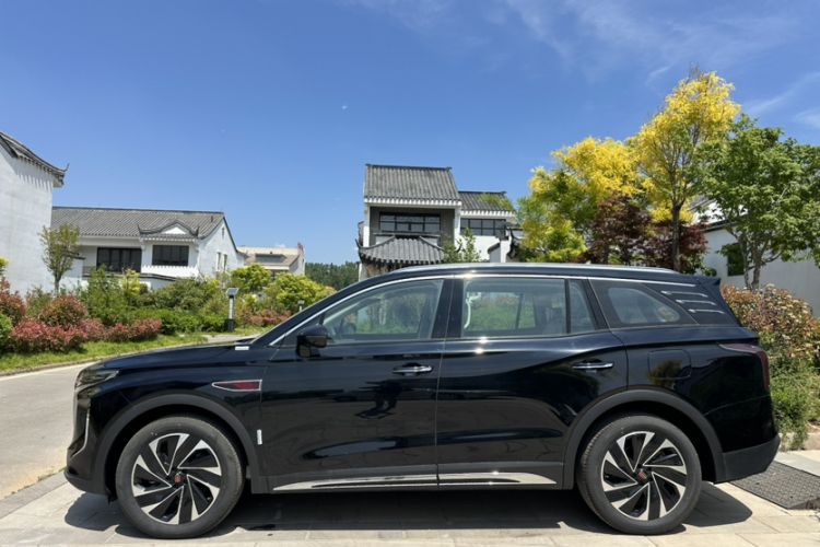Used Hongqi HS7 PHEV 2024 2.0T PHEV Four-Wheel Drive Flagship Edition 7 Seats Exterior 4
