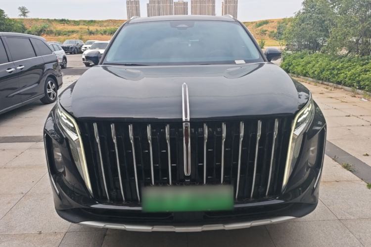 Used Hongqi HS7 PHEV 2024 2.0T PHEV Four-Wheel Drive Flagship Edition 7 Seats Front