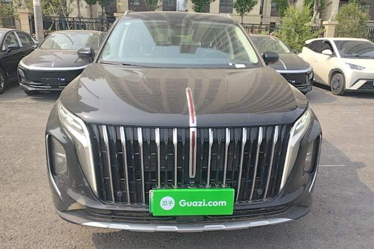 Used Hongqi HS7 PHEV 2024 2.0T PHEV Four-Wheel Drive Flagship Edition 7 Seats Front