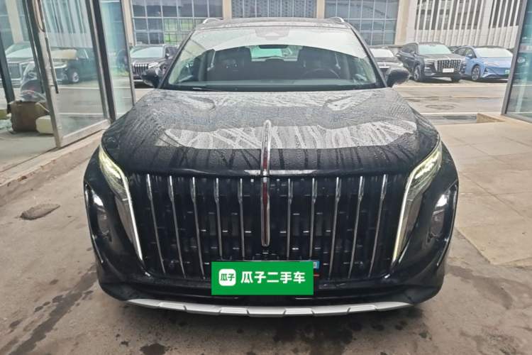 Used Hongqi HS7 PHEV 2024 2.0T PHEV Four-Wheel Drive Flagship Edition 7 Seats Front