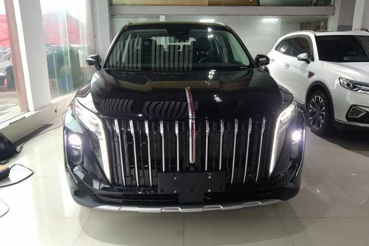 Used Hongqi HS7 PHEV 2024 2.0T PHEV Four-Wheel Drive Flagship Edition 7 Seats Front