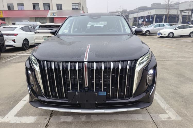 Used Hongqi HS7 PHEV 2024 2.0T PHEV Four-Wheel Drive Flagship Edition 7 Seats Front