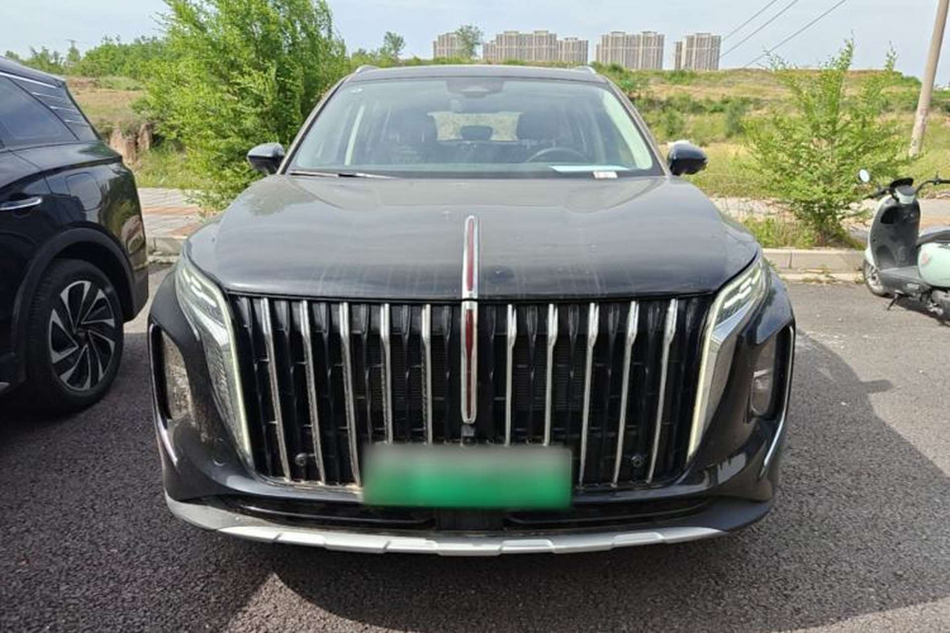 Used Hongqi HS7 PHEV 2024 2.0T PHEV Four-Wheel Drive Flagship Edition 7 Seats Front