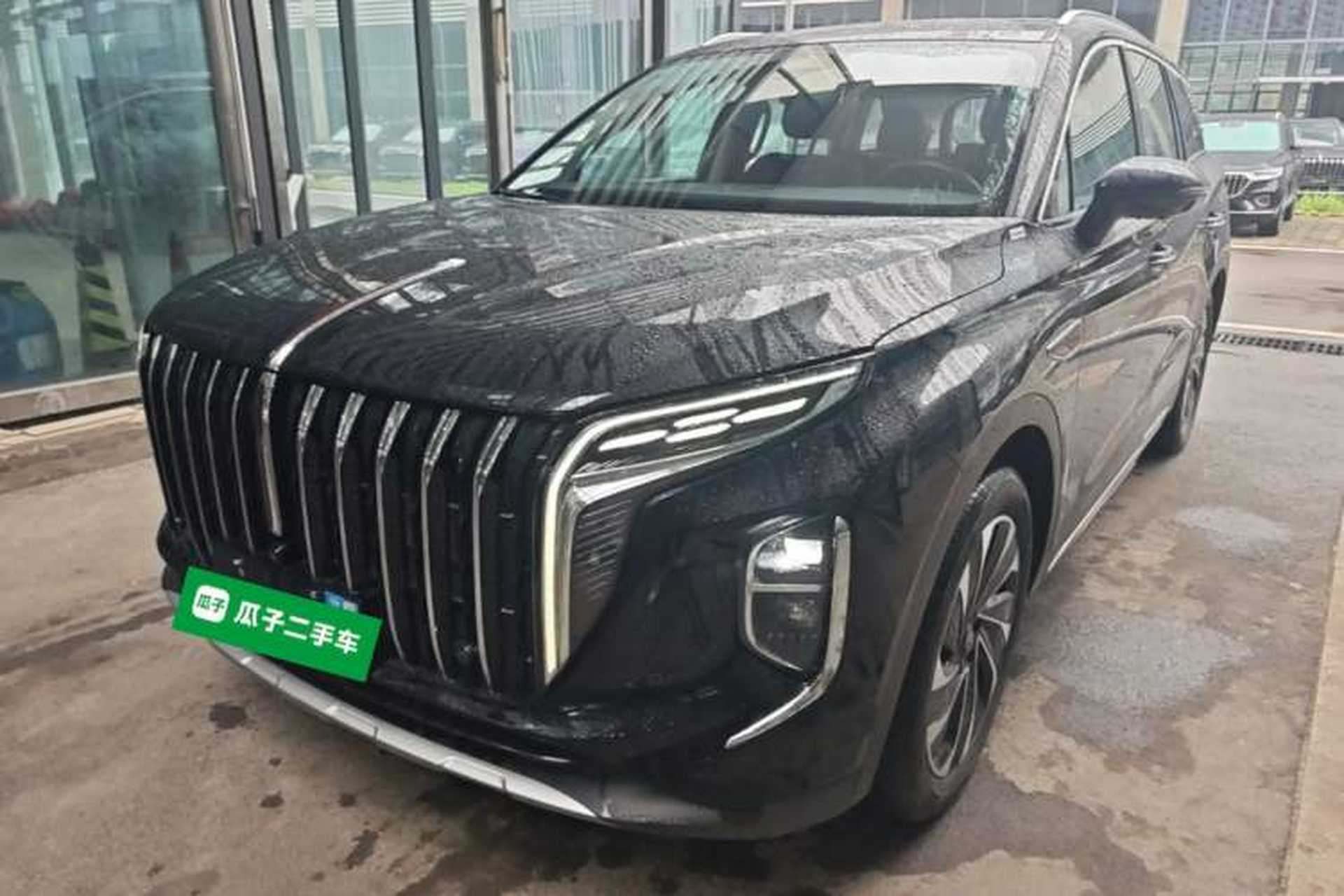 Used Hongqi HS7 PHEV 2024 2.0T PHEV Four-Wheel Drive Flagship Edition 7 Seats Front Left 45 Deg