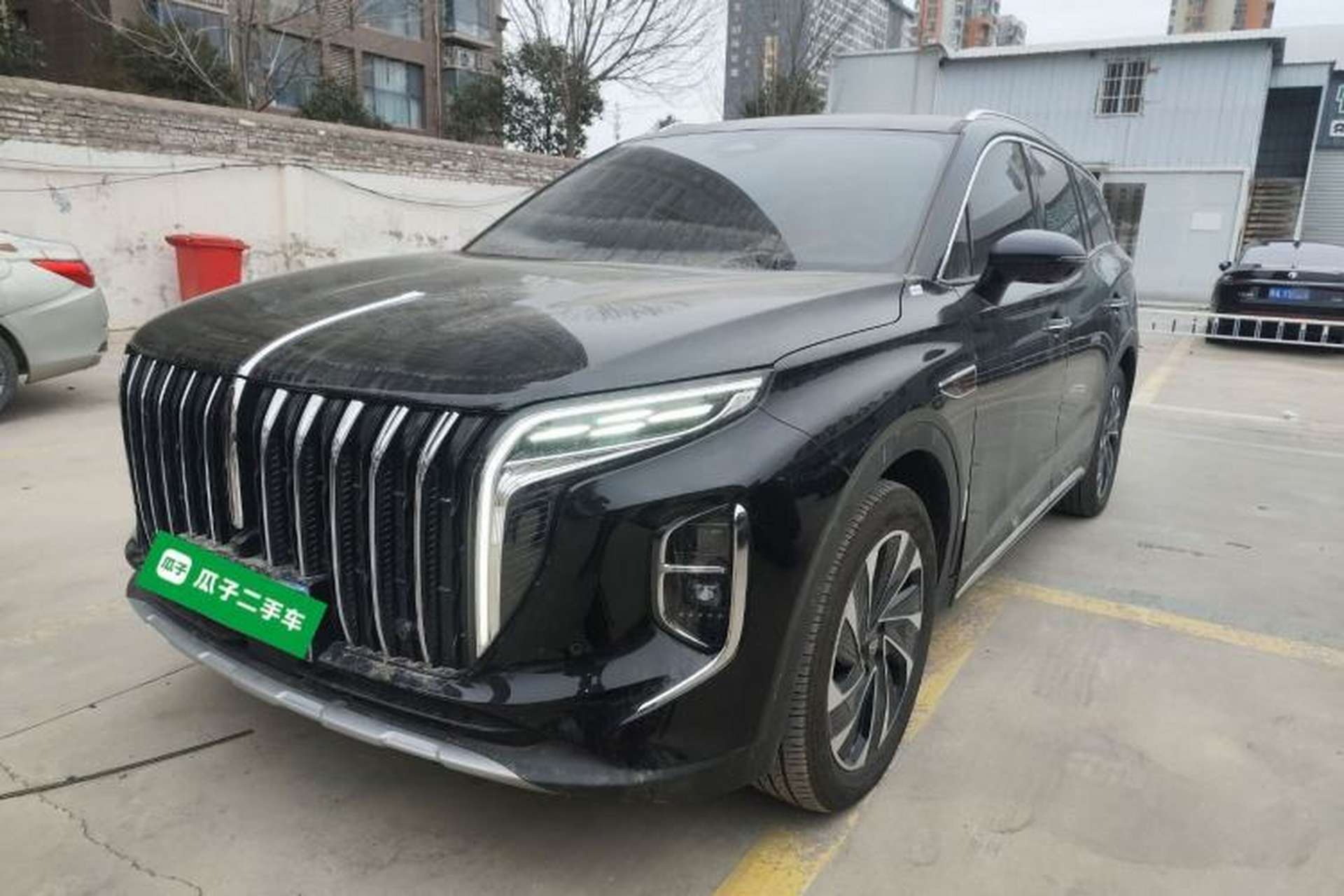 Used Hongqi HS7 PHEV 2024 2.0T PHEV Four-Wheel Drive Flagship Edition 6 Seats Front Left 45 Deg