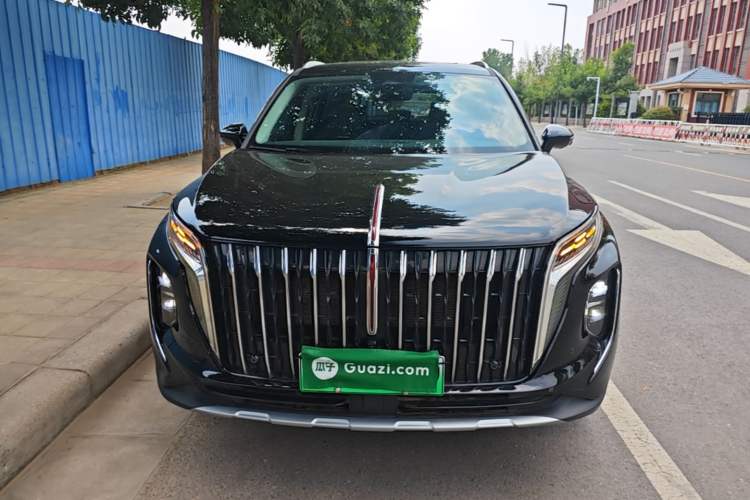 Used Hongqi HS7 PHEV 2024 2.0T PHEV Four-Wheel Drive Flagship Edition 7 Seats Front