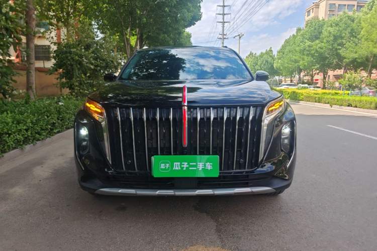 Used Hongqi HS7 PHEV 2024 2.0T PHEV Four-Wheel Drive Flagship Edition 7 Seats Front