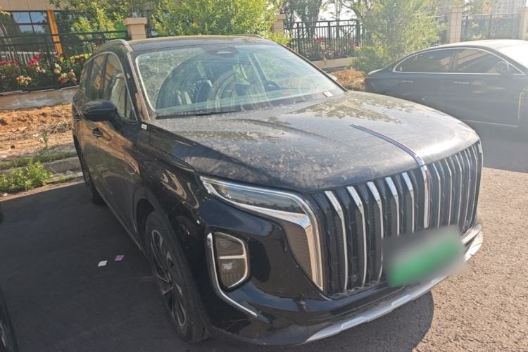 Used Hongqi HS7 PHEV 2024 2.0T PHEV Four-Wheel Drive Flagship Edition 7 Seats Front Right 45 Deg