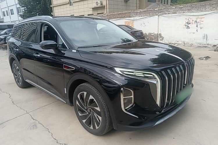 Used Hongqi HS7 PHEV 2024 2.0T PHEV Four-Wheel Drive Flagship Edition 6 Seats Front Right 45 Deg