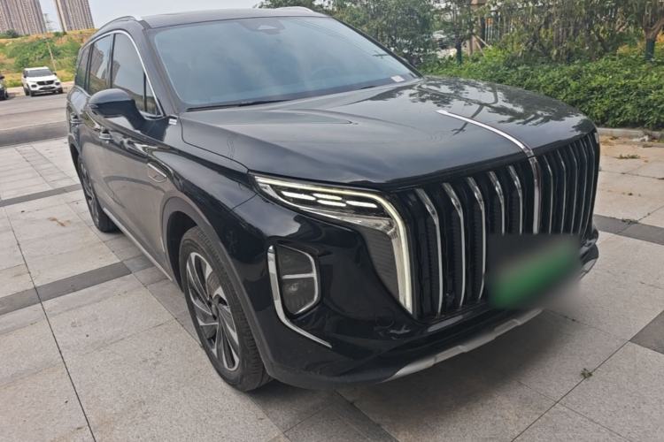 Used Hongqi HS7 PHEV 2024 2.0T PHEV Four-Wheel Drive Flagship Edition 7 Seats Front Right 45 Deg