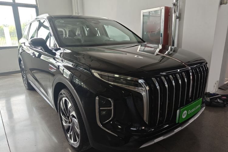 Used Hongqi HS7 PHEV 2024 2.0T PHEV Four-Wheel Drive Flagship Edition 7 Seats Front Right 45 Deg