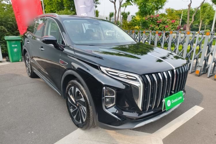 Used Hongqi HS7 PHEV 2024 2.0T PHEV Four-Wheel Drive Flagship Edition 6 Seats Front Right 45 Deg