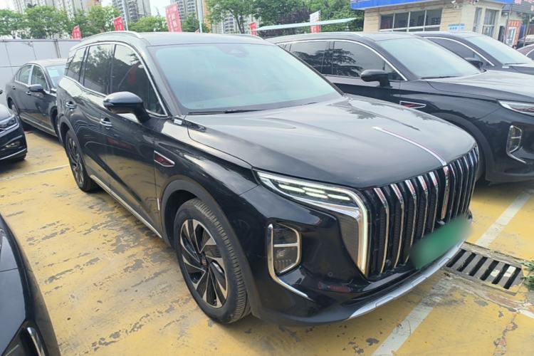 Used Hongqi HS7 PHEV 2024 2.0T PHEV Four-Wheel Drive Flagship Edition 6 Seats Front Right 45 Deg