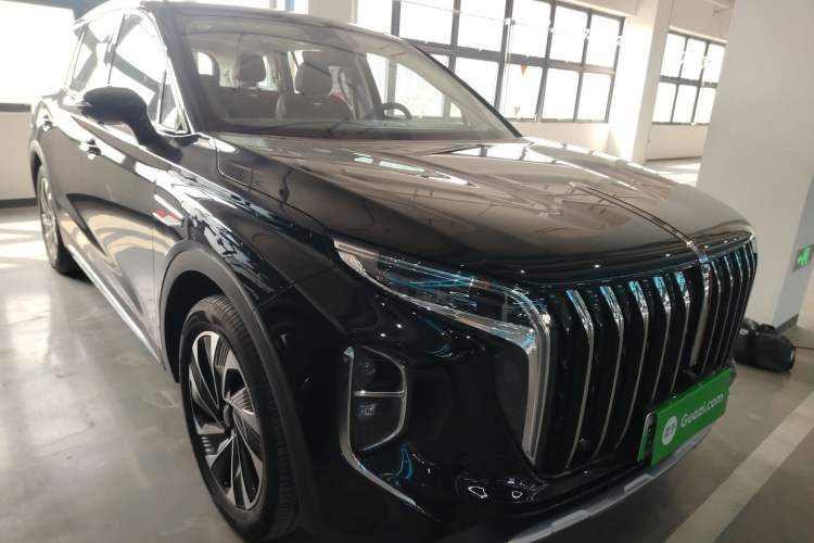 Used Hongqi HS7 PHEV 2024 2.0T PHEV Four-Wheel Drive Flagship Edition 7 Seats Front Right 45 Deg