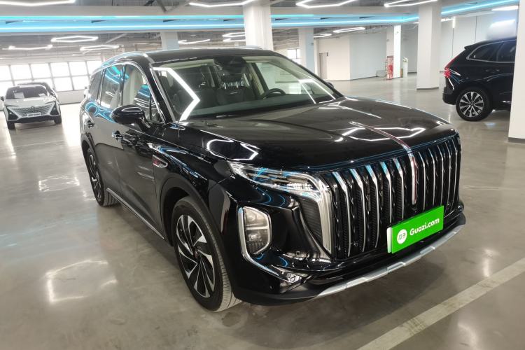 Used Hongqi HS7 PHEV 2024 2.0T PHEV Four-Wheel Drive Flagship Edition 6 Seats Front Right 45 Deg
