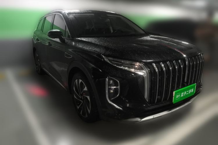 Used Hongqi HS7 PHEV 2024 2.0T PHEV Four-Wheel Drive Flagship Edition 7 Seats Front Right 45 Deg