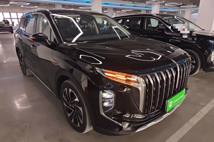 Used Hongqi HS7 PHEV 2024 2.0T PHEV Four-Wheel Drive Flagship Edition 7 Seats Front Right 45 Deg