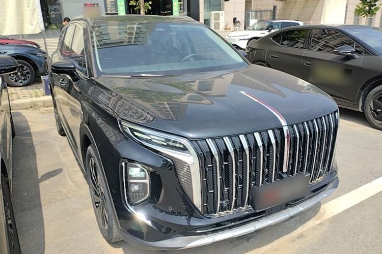 Used Hongqi HS7 PHEV 2024 2.0T PHEV Four-Wheel Drive Flagship Edition 7 Seats Front Right 45 Deg