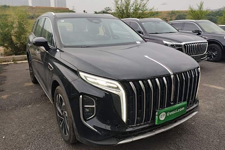 Used Hongqi HS7 PHEV 2024 2.0T PHEV Four-Wheel Drive Flagship Edition 6 Seats Front Right 45 Deg