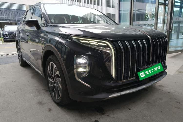 Used Hongqi HS7 PHEV 2024 2.0T PHEV Four-Wheel Drive Flagship Edition 6 Seats Front Right 45 Deg