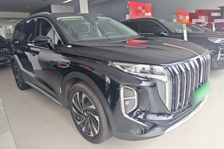 Used Hongqi HS7 PHEV 2024 2.0T PHEV Four-Wheel Drive Flagship Edition 7 Seats Front Right 45 Deg