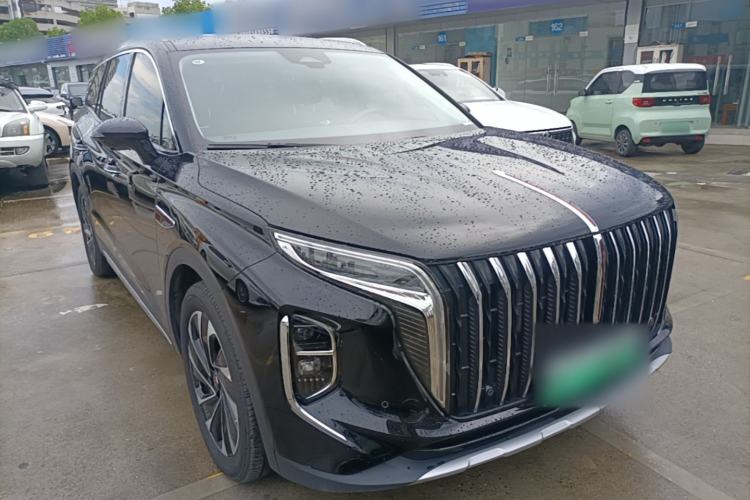 Used Hongqi HS7 PHEV 2024 2.0T PHEV Four-Wheel Drive Flagship Edition 6 Seats Front Right 45 Deg
