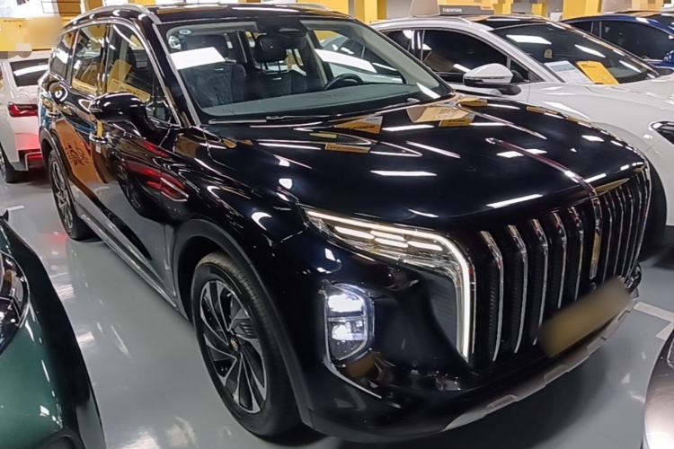 Used Hongqi HS7 PHEV 2024 2.0T PHEV Four-Wheel Drive Flagship Edition 6 Seats Front Right 45 Deg