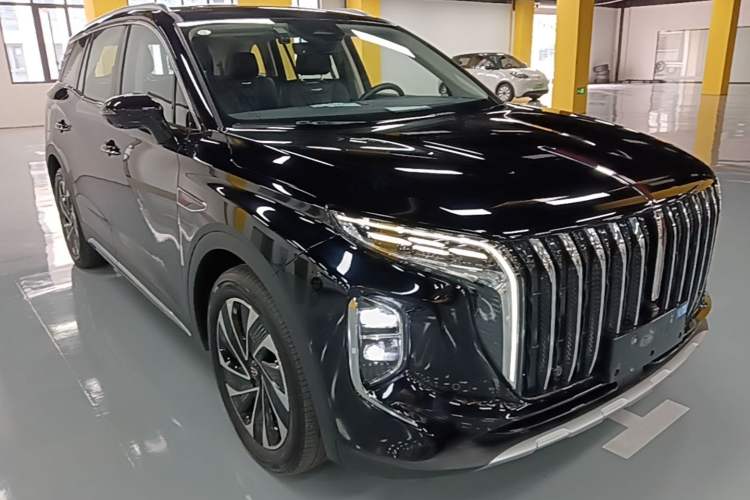 Used Hongqi HS7 PHEV 2024 2.0T PHEV Four-Wheel Drive Flagship Edition 6 Seats Front Right 45 Deg