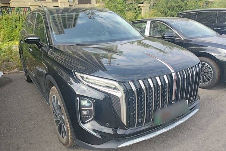 Used Hongqi HS7 PHEV 2024 2.0T PHEV Four-Wheel Drive Flagship Edition 6 Seats Front Right 45 Deg