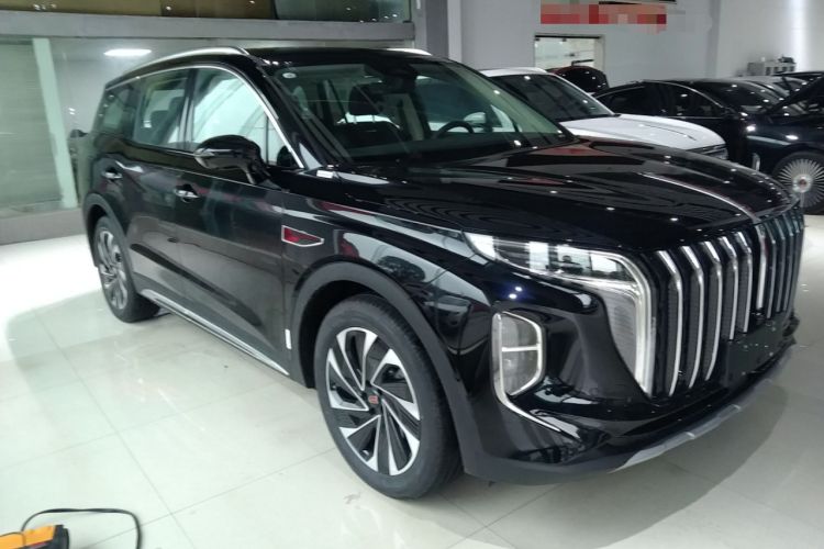 Used Hongqi HS7 PHEV 2024 2.0T PHEV Four-Wheel Drive Flagship Edition 7 Seats Front Right 45 Deg