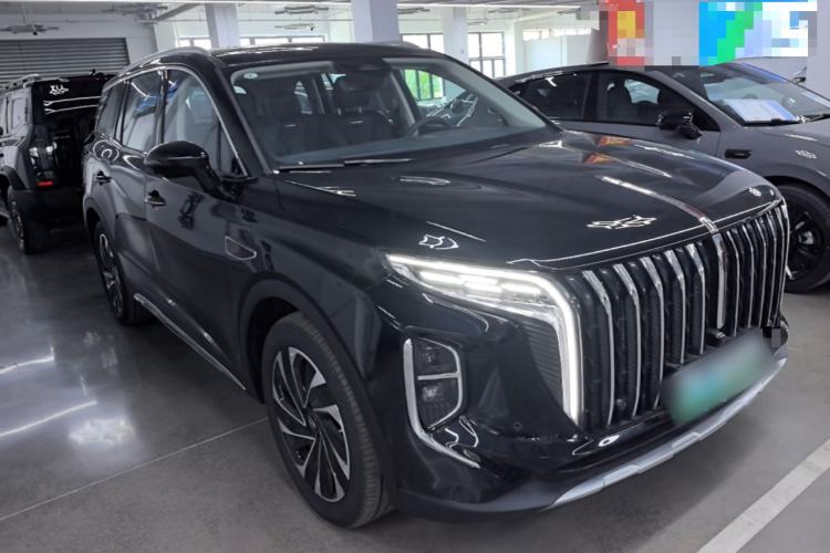 Used Hongqi HS7 PHEV 2024 2.0T PHEV Four-Wheel Drive Flagship Edition 7 Seats Front Right 45 Deg