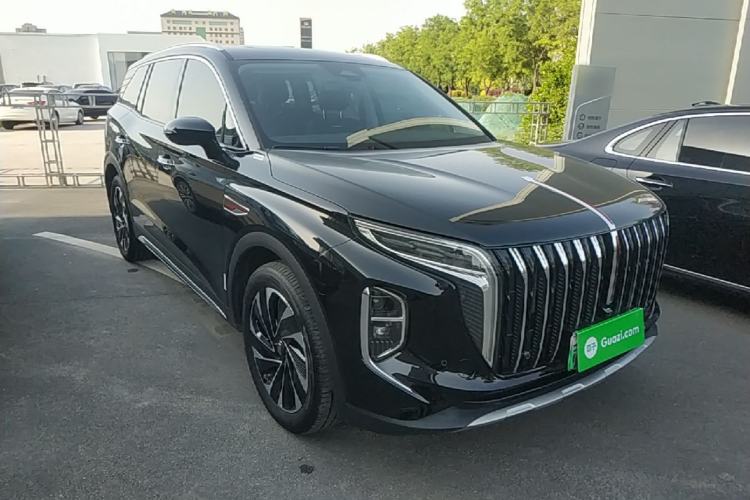 Used Hongqi HS7 PHEV 2024 2.0T PHEV Four-Wheel Drive Flagship Edition 6 Seats Front Right 45 Deg
