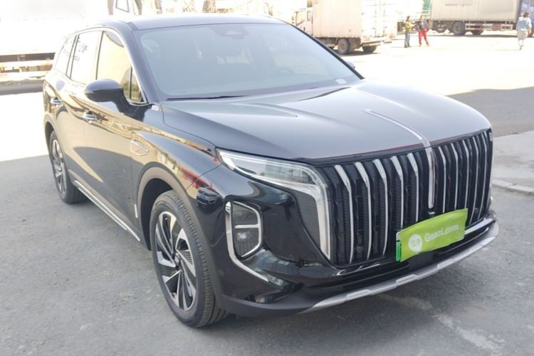 Used Hongqi HS7 PHEV 2024 2.0T PHEV Four-Wheel Drive Flagship Edition 6 Seats Front Right 45 Deg