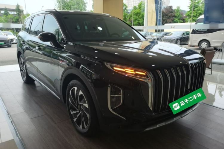 Used Hongqi HS7 PHEV 2024 2.0T PHEV Four-Wheel Drive Flagship Edition 6 Seats Front Right 45 Deg