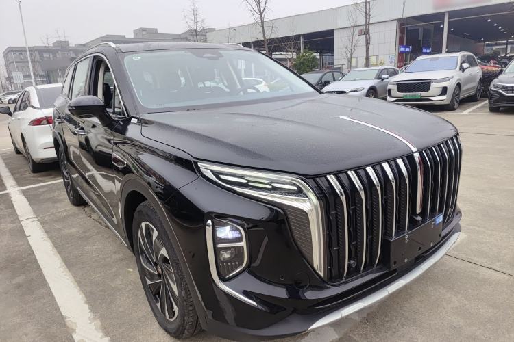 Used Hongqi HS7 PHEV 2024 2.0T PHEV Four-Wheel Drive Flagship Edition 7 Seats Front Right 45 Deg