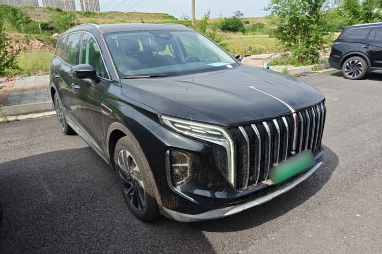 Used Hongqi HS7 PHEV 2024 2.0T PHEV Four-Wheel Drive Flagship Edition 7 Seats Front Right 45 Deg