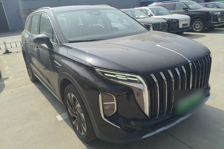 Used Hongqi HS7 PHEV 2024 2.0T PHEV Four-Wheel Drive Flagship Edition 6 Seats Front Right 45 Deg
