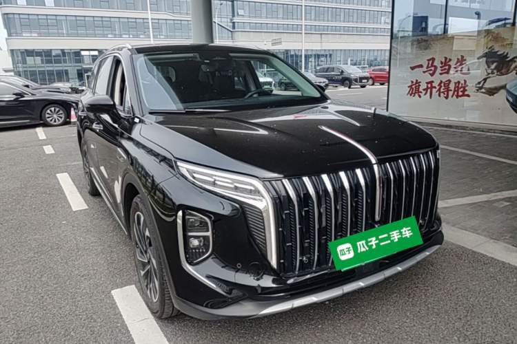 Used Hongqi HS7 PHEV 2024 2.0T PHEV Four-Wheel Drive Flagship Edition 6 Seats Front Right 45 Deg