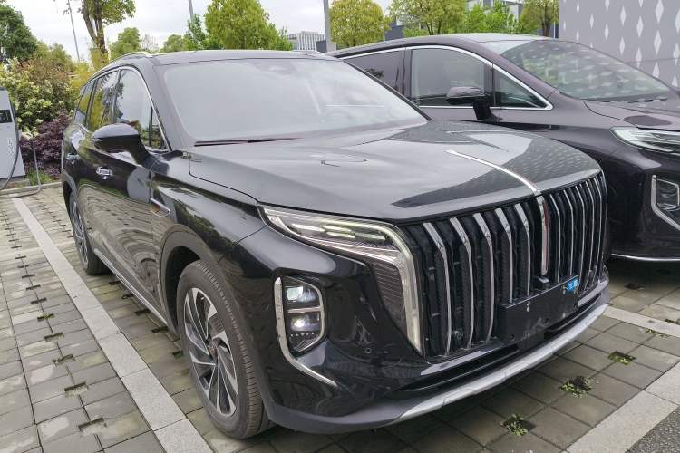 Used Hongqi HS7 PHEV 2024 2.0T PHEV Four-Wheel Drive Flagship Edition 6 Seats Front Right 45 Deg