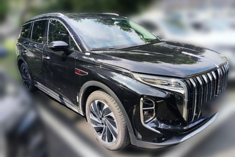 Used Hongqi HS7 PHEV 2024 2.0T PHEV Four-Wheel-Drive Flagship Edition 6 Seats Front Right 45 Deg