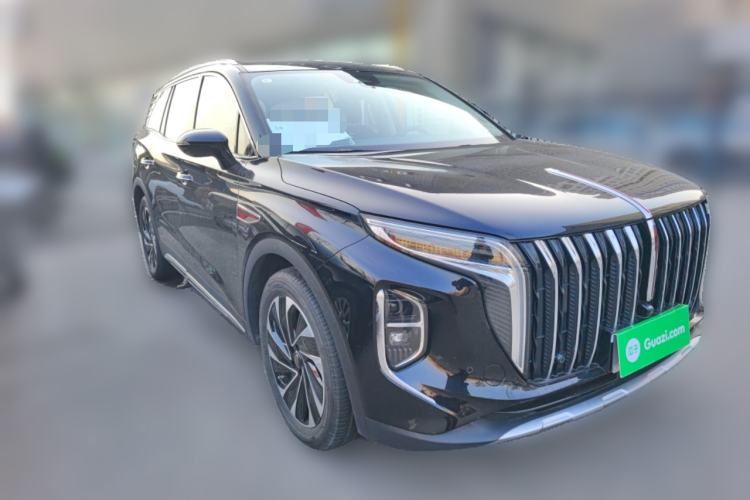 Used Hongqi HS7 PHEV 2024 2.0T PHEV Four-Wheel Drive Flagship Edition 6 Seats Front Right 45 Deg