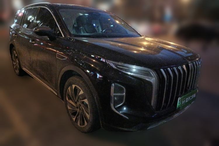 Used Hongqi HS7 PHEV 2024 2.0T PHEV Four-Wheel Drive Flagship Edition 7 Seats Front Right 45 Deg